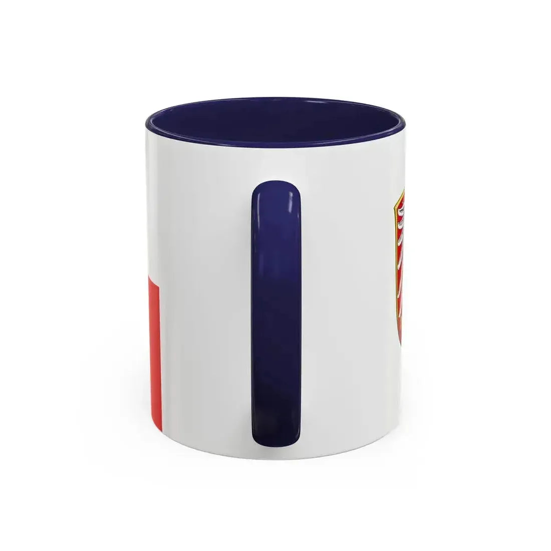 Flag of Frankfurt am Main Germany - Accent Coffee Mug - Go Mug Yourself