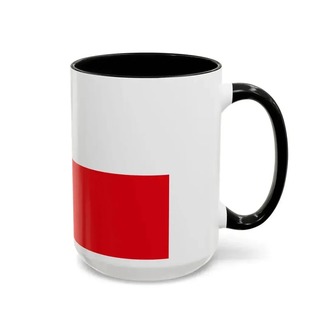 Flag of Frankfurt am Main Germany - Accent Coffee Mug - Go Mug Yourself