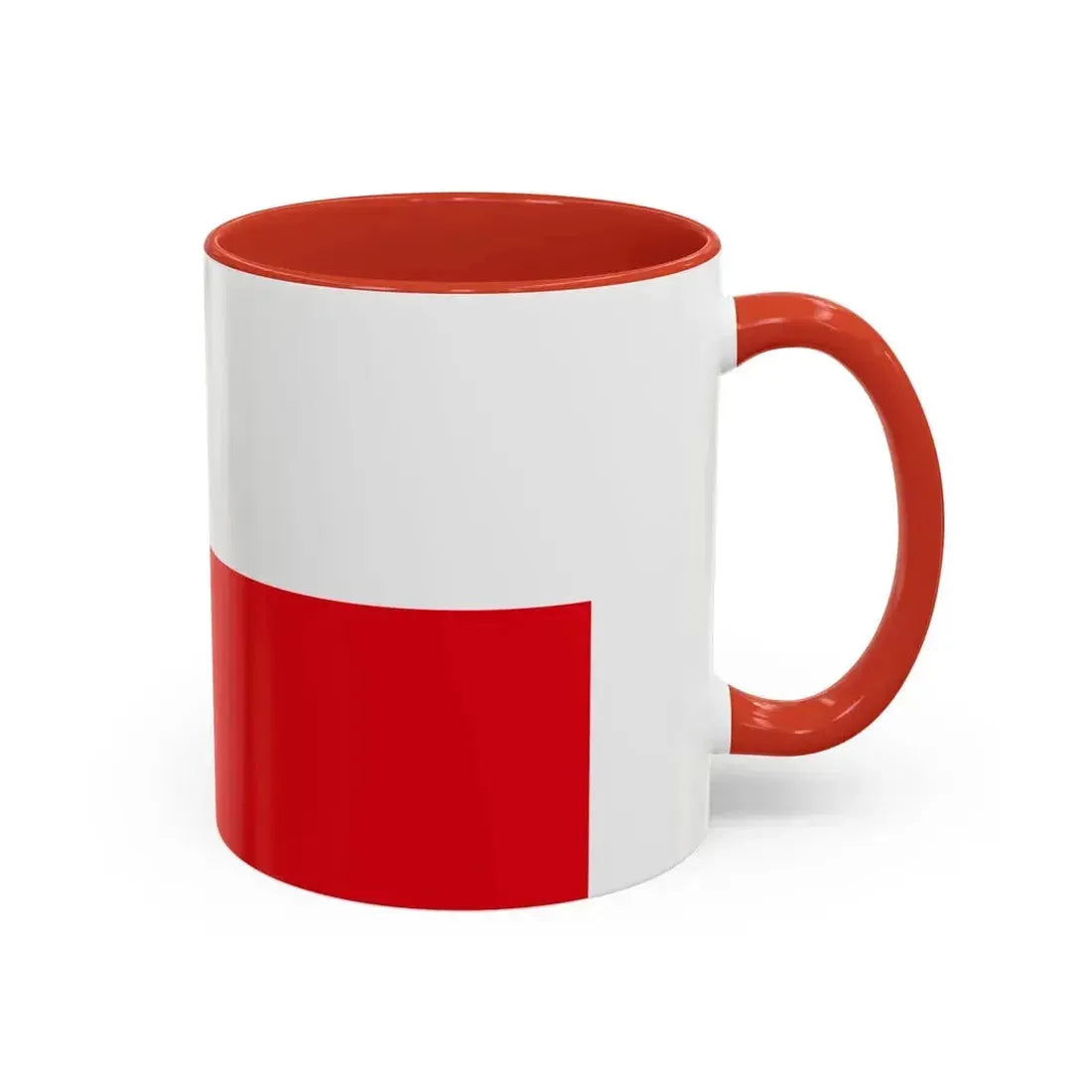 Flag of Frankfurt am Main Germany - Accent Coffee Mug - Go Mug Yourself