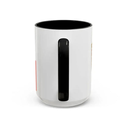 Flag of Frankfurt am Main Germany - Accent Coffee Mug - Go Mug Yourself