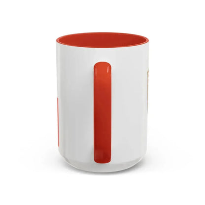 Flag of Frankfurt am Main Germany - Accent Coffee Mug - Go Mug Yourself