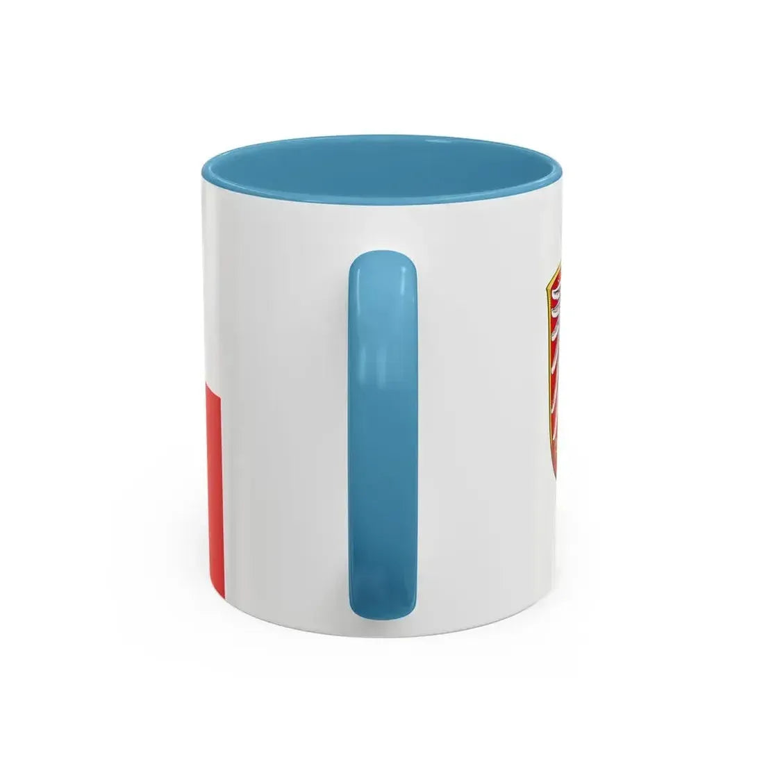 Flag of Frankfurt am Main Germany - Accent Coffee Mug - Go Mug Yourself
