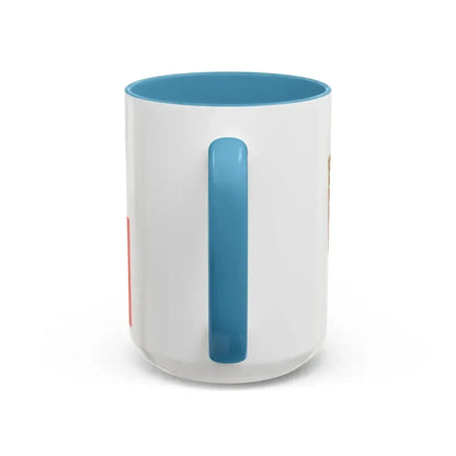 Flag of Frankfurt am Main Germany - Accent Coffee Mug - Go Mug Yourself