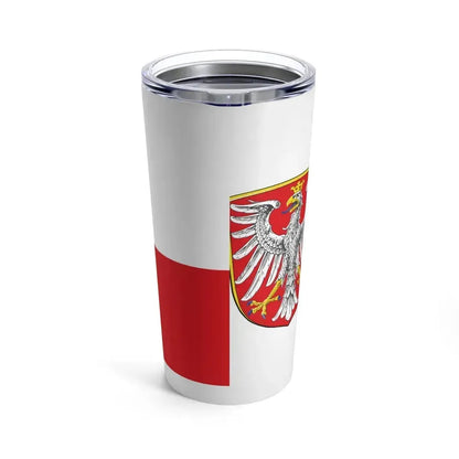 Flag of Frankfurt am Main Germany - Tumbler 20oz - Go Mug Yourself