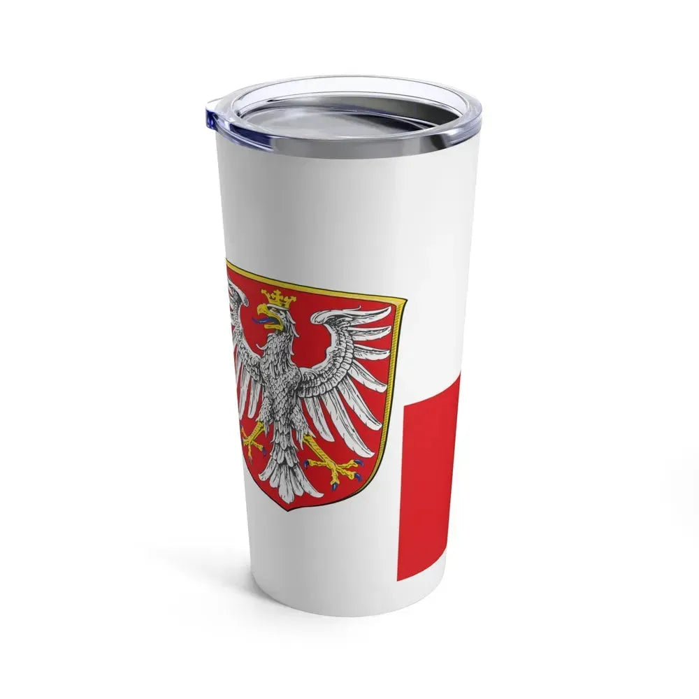Flag of Frankfurt am Main Germany - Tumbler 20oz - Go Mug Yourself