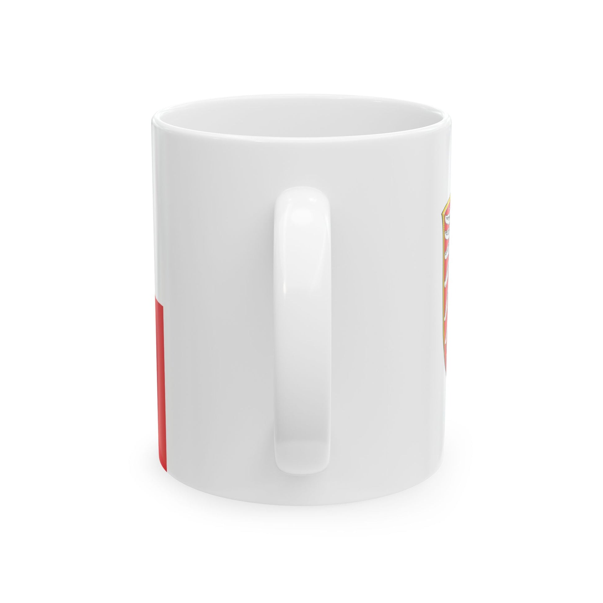Flag of Frankfurt am Main (Germany) White Coffee Mug-Go Mug Yourself