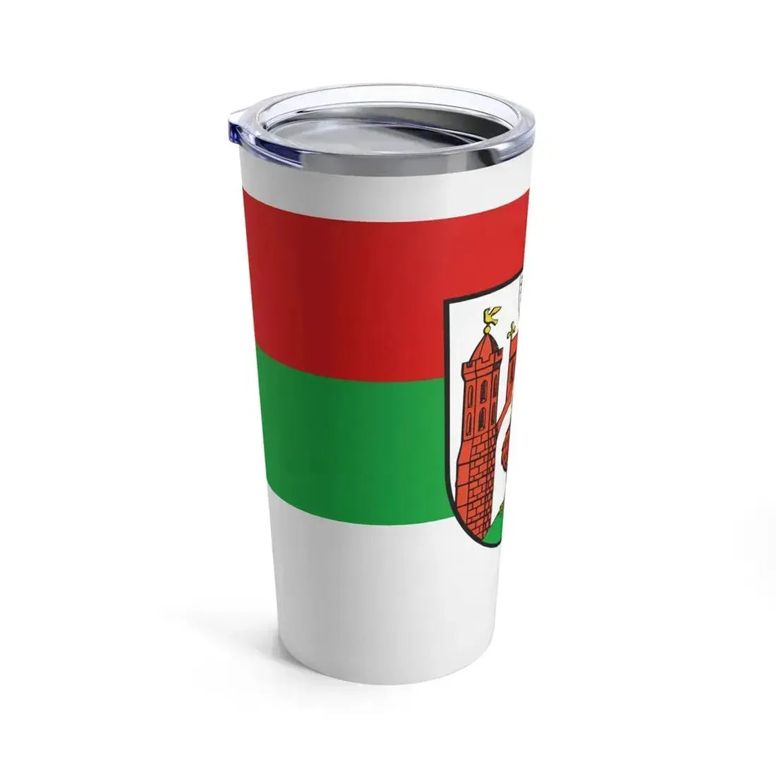 Flag of Frankfurt an der Oder Germany - Tumbler 20oz - Go Mug Yourself