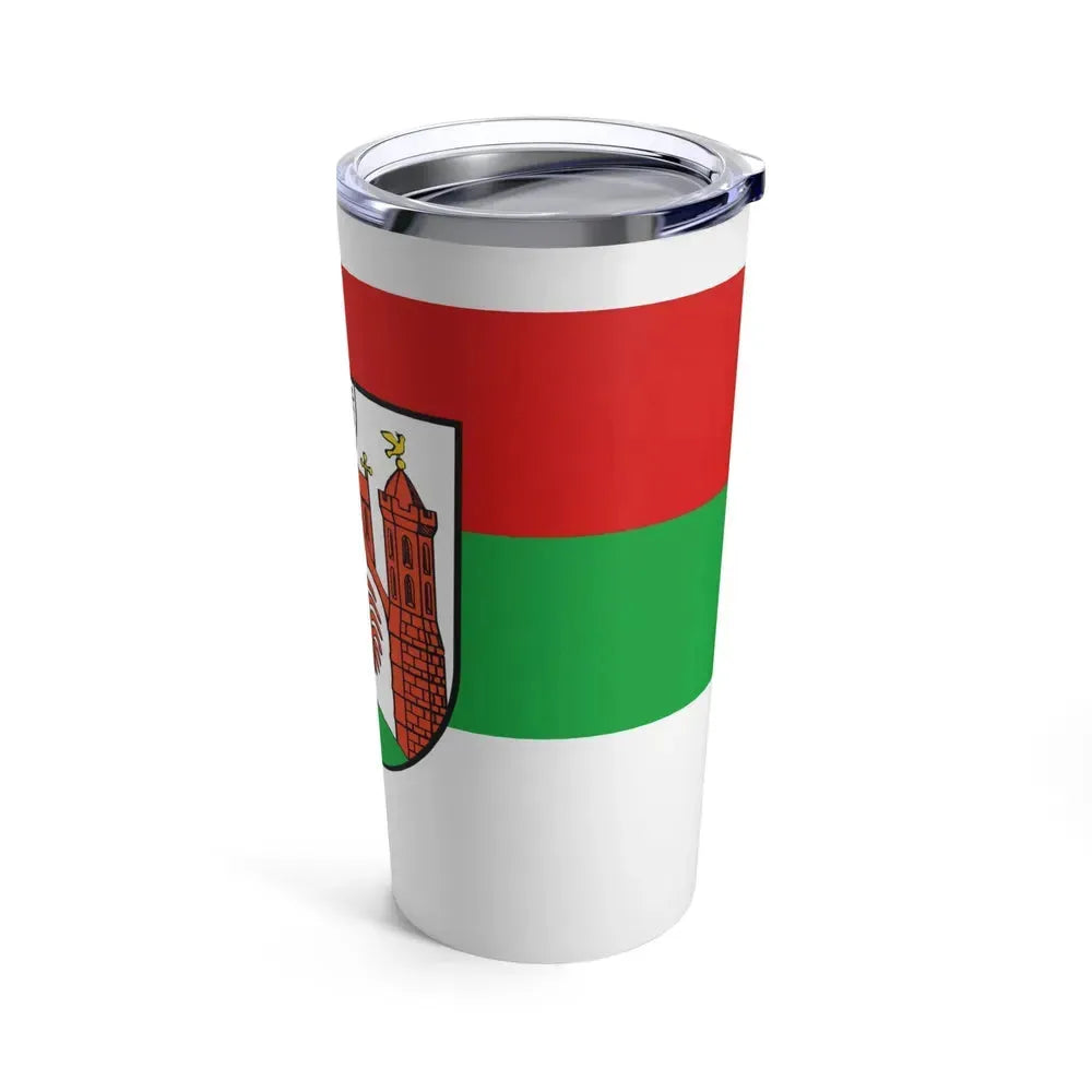 Flag of Frankfurt an der Oder Germany - Tumbler 20oz - Go Mug Yourself