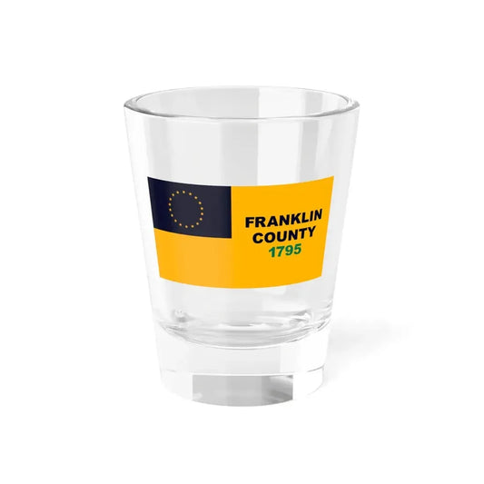 Flag of Franklin County Kentucky (United States) Shot Glass 1.5oz 1.5oz - Go Mug Yourself