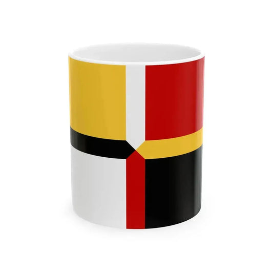 Flag of Frederick County Maryland (United States) White Coffee Mug 11oz - Go Mug Yourself