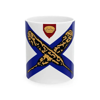 Flag of Fredericksburg Virginia (United States) White Coffee Mug 11oz - Go Mug Yourself
