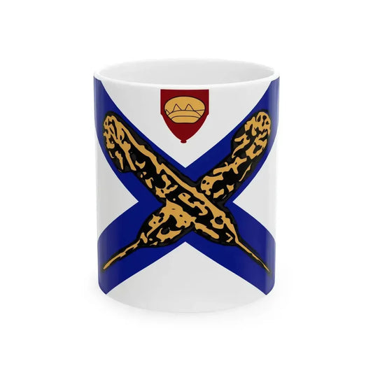 Flag of Fredericksburg Virginia (United States) White Coffee Mug 11oz - Go Mug Yourself