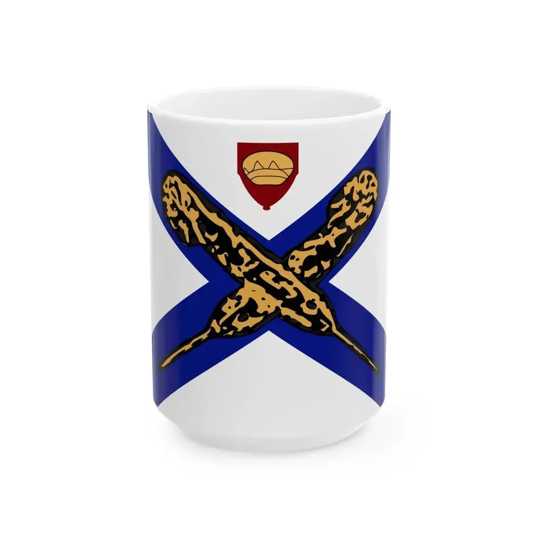 Flag of Fredericksburg Virginia (United States) White Coffee Mug 15oz - Go Mug Yourself