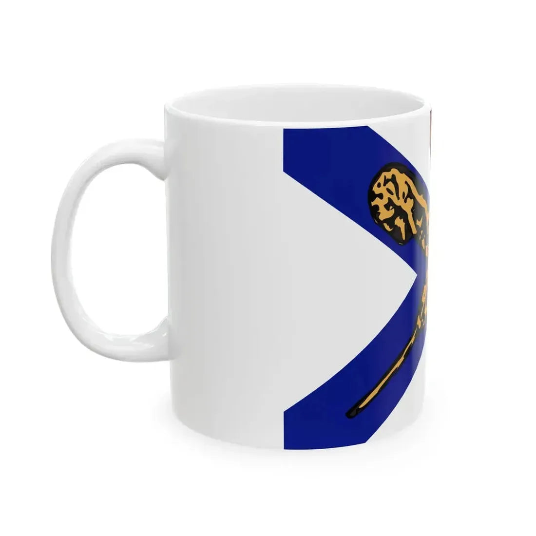 Flag of Fredericksburg Virginia (United States) White Coffee Mug - Go Mug Yourself