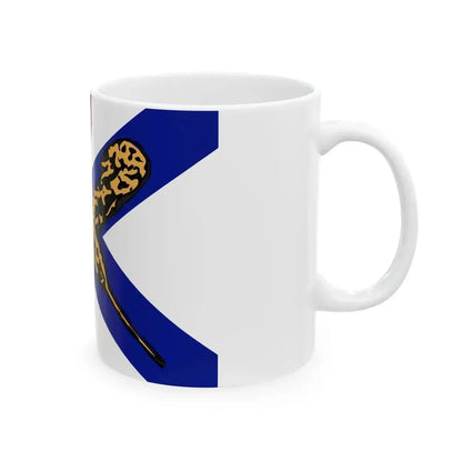 Flag of Fredericksburg Virginia (United States) White Coffee Mug - Go Mug Yourself
