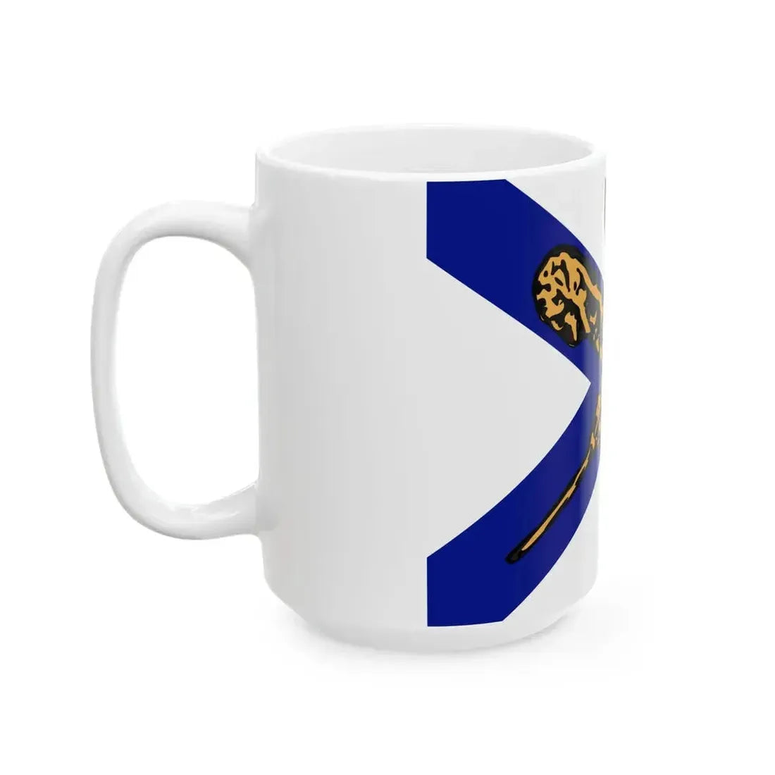 Flag of Fredericksburg Virginia (United States) White Coffee Mug - Go Mug Yourself