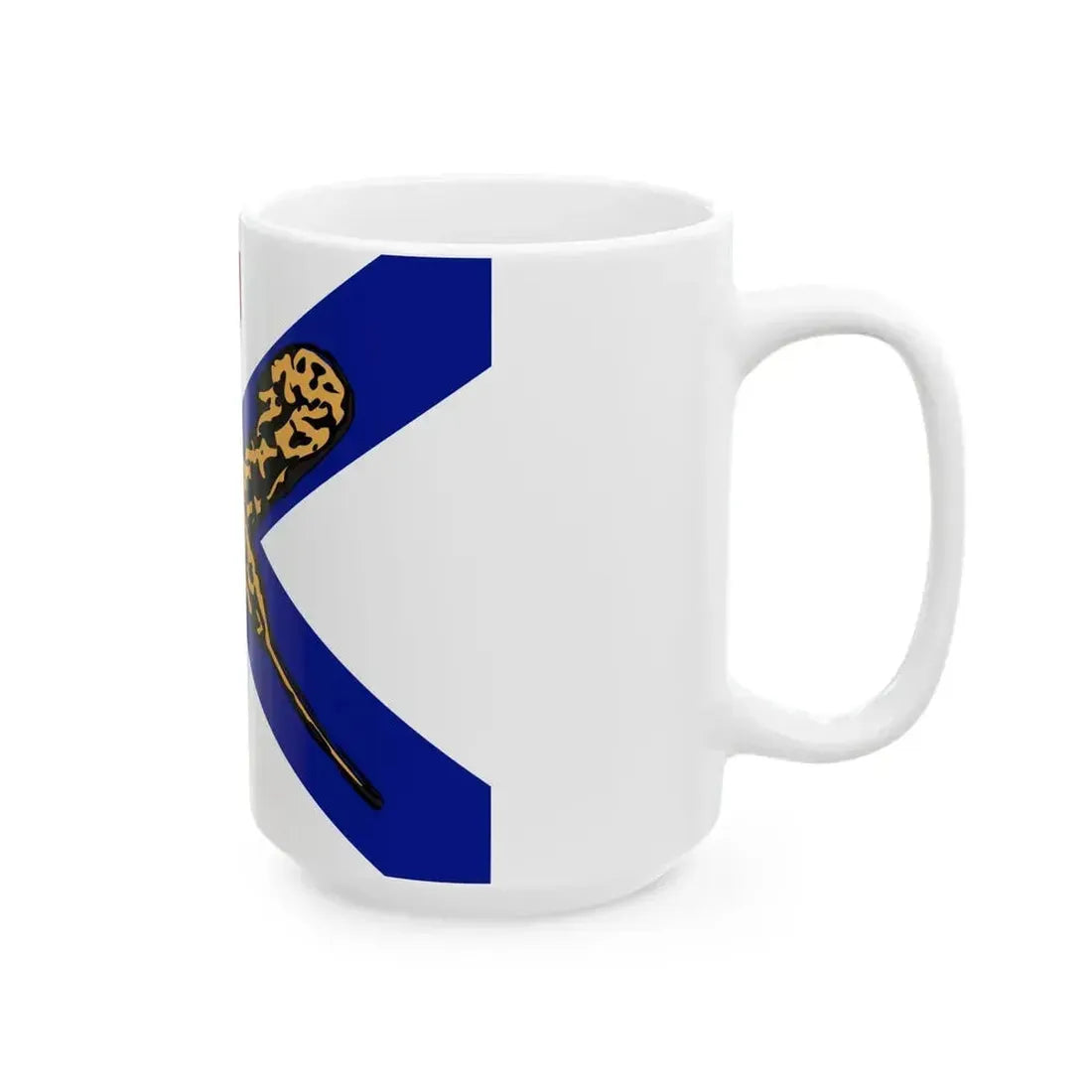 Flag of Fredericksburg Virginia (United States) White Coffee Mug - Go Mug Yourself