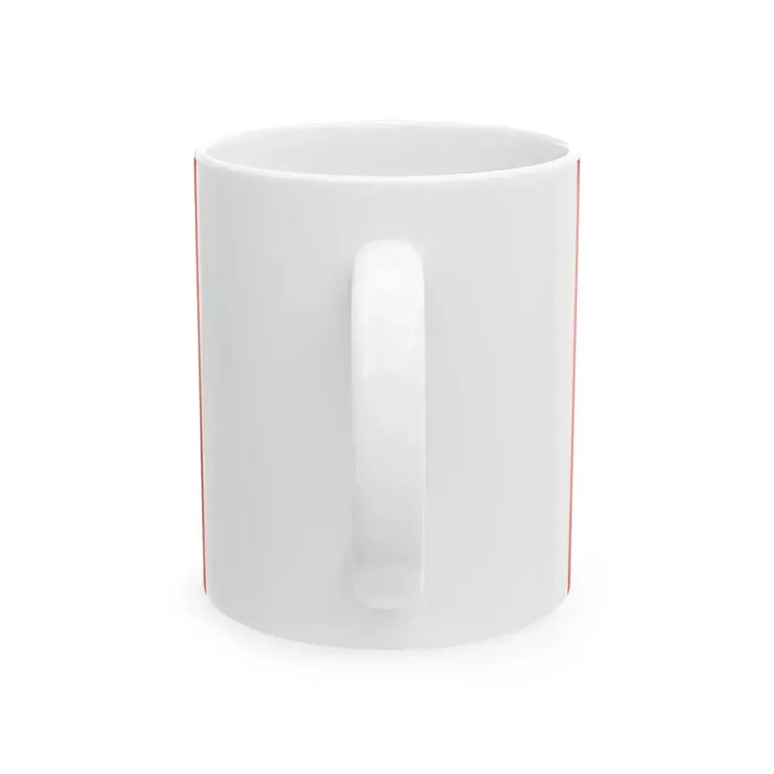 Flag of Fredrikstad (Norway) White Coffee Mug - Go Mug Yourself