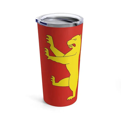 Flag of Fredrikstad Viken Norway - Tumbler 20oz - Go Mug Yourself