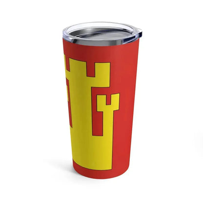 Flag of Fredrikstad Viken Norway - Tumbler 20oz - Go Mug Yourself