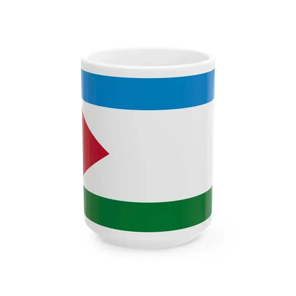 Flag of Free Cuba Alpha 66 Movement (Cuba) White Coffee Mug 15oz - Go Mug Yourself