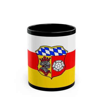 Flag of Freising Germany - Black Coffee Mug-11oz-Go Mug Yourself