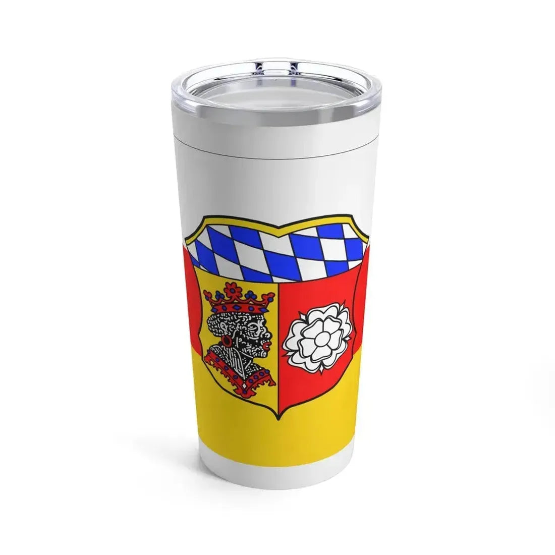 Flag of Freising Germany - Tumbler 20oz 20oz - Go Mug Yourself
