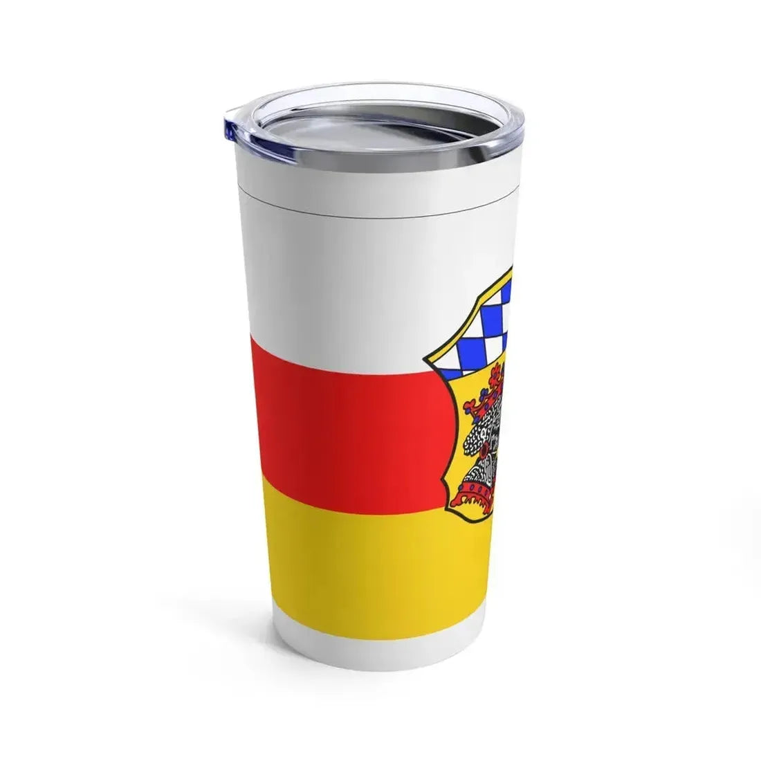 Flag of Freising Germany - Tumbler 20oz - Go Mug Yourself