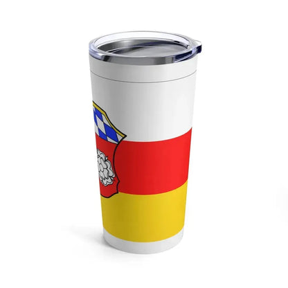 Flag of Freising Germany - Tumbler 20oz - Go Mug Yourself