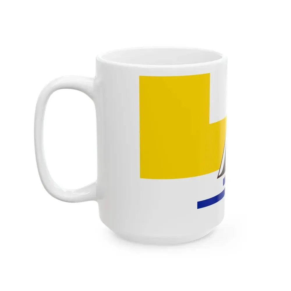 Flag of Fremont County Colorado (United States) White Coffee Mug - Go Mug Yourself