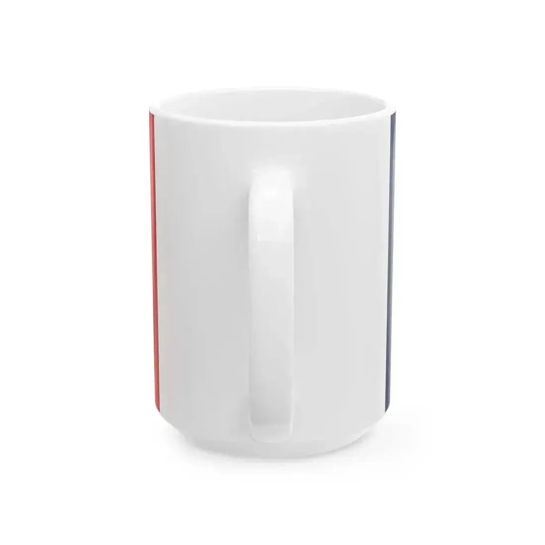 Flag of French Jews (France) White Coffee Mug - Go Mug Yourself