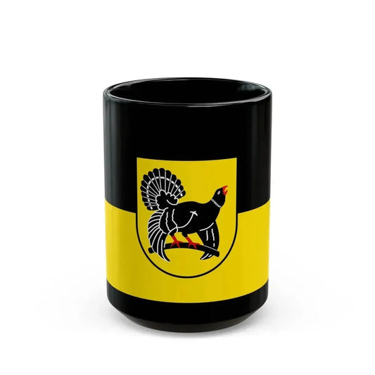 Flag of Freudenstadt Germany - Black Coffee Mug 15oz - Go Mug Yourself