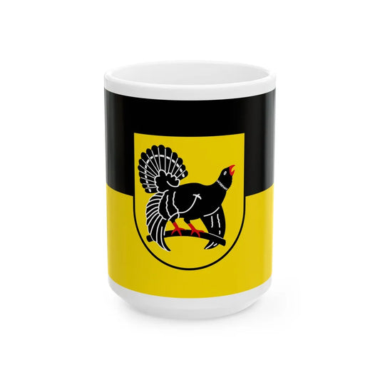 Flag of Freudenstadt Germany - White Coffee Mug-15oz-Go Mug Yourself