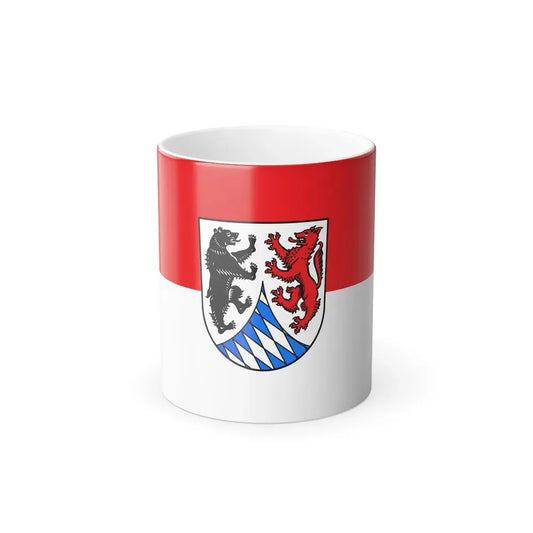 Flag of Freyung Grafenau Germany - Color Changing Coffee Mug 11oz - Go Mug Yourself