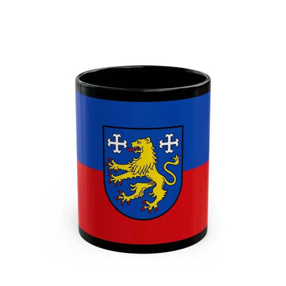 Flag of Friesland 2 Germany - Black Coffee Mug 11oz - Go Mug Yourself