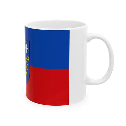 Flag of Friesland 2 Germany - White Coffee Mug - Go Mug Yourself