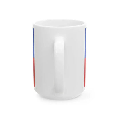 Flag of Friesland 2 Germany - White Coffee Mug - Go Mug Yourself