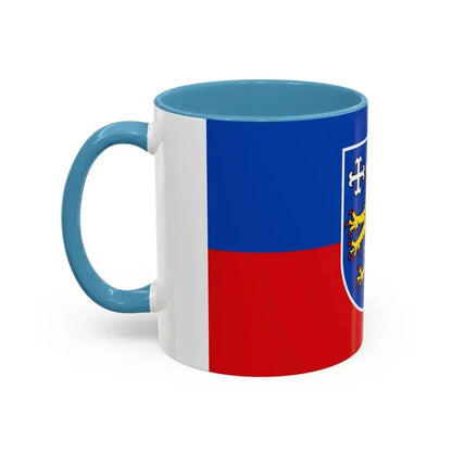Flag of Friesland Germany - Accent Coffee Mug - Go Mug Yourself