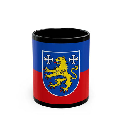 Flag of Friesland Germany - Black Coffee Mug-11oz-Go Mug Yourself