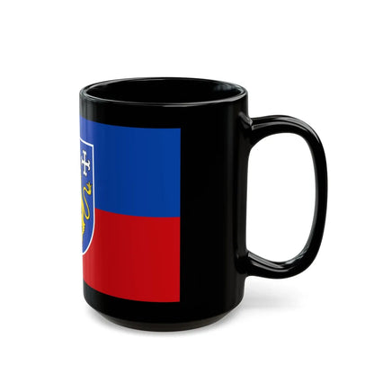 Flag of Friesland Germany - Black Coffee Mug-Go Mug Yourself