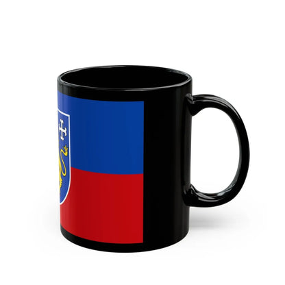 Flag of Friesland Germany - Black Coffee Mug-Go Mug Yourself