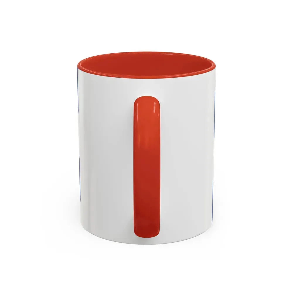 Flag of Friesland Netherlands - Accent Coffee Mug - Go Mug Yourself