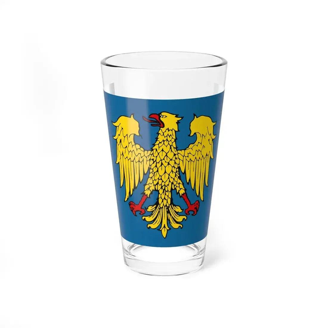 Flag of Friuli Lega Nord (Italy) Pint Glass 16oz 16oz - Go Mug Yourself