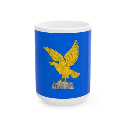 Flag of Friuli-Venezia Giulia (Italy) White Coffee Mug 15oz - Go Mug Yourself