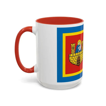 Flag of Frombork Poland - Accent Coffee Mug - Go Mug Yourself