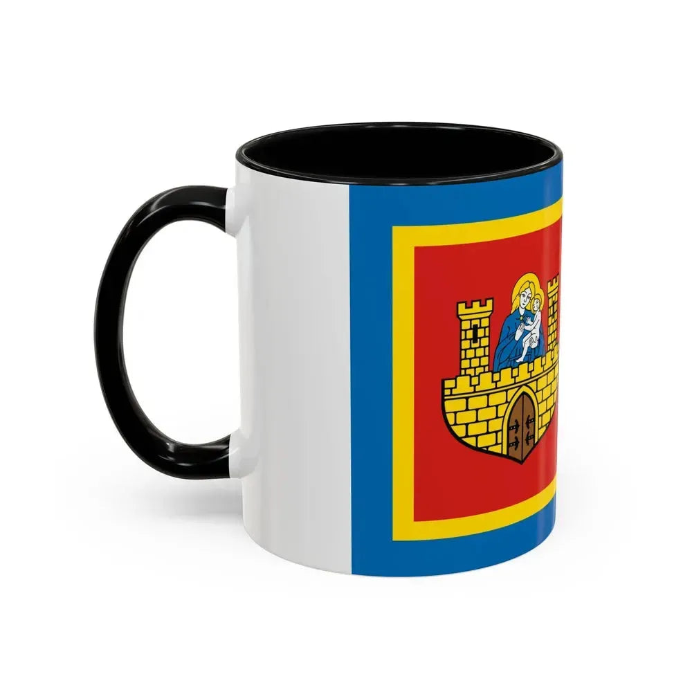 Flag of Frombork Poland - Accent Coffee Mug - Go Mug Yourself