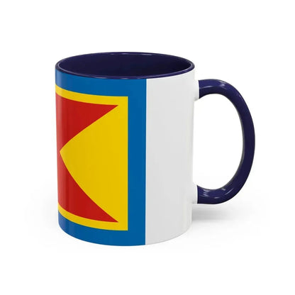 Flag of Frombork Poland - Accent Coffee Mug - Go Mug Yourself