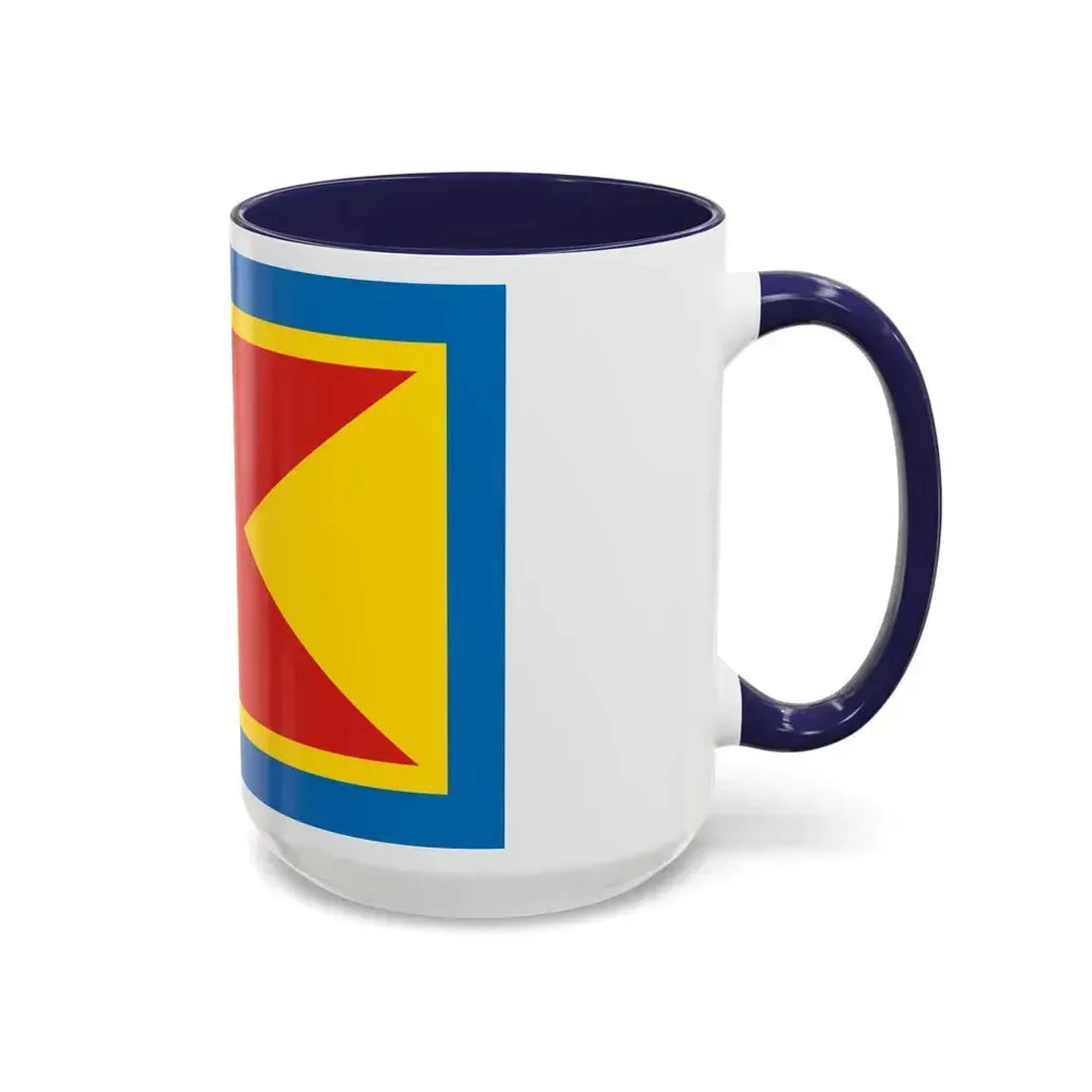 Flag of Frombork Poland - Accent Coffee Mug - Go Mug Yourself