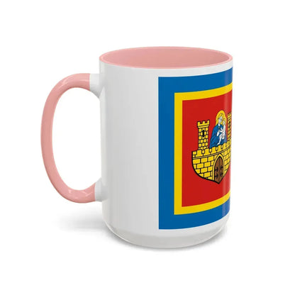 Flag of Frombork Poland - Accent Coffee Mug - Go Mug Yourself