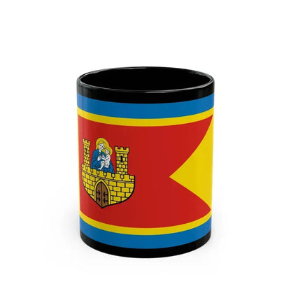 Flag of Frombork Poland - Black Coffee Mug 11oz - Go Mug Yourself